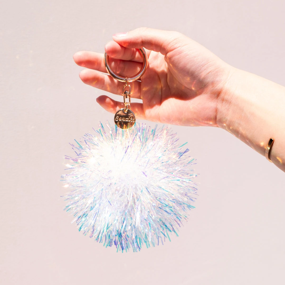 Bewaltz Holographic Pom-Pom Charm Accessories