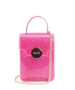 Bewaltz New Nicola Mini Crossbody Glitter Pink