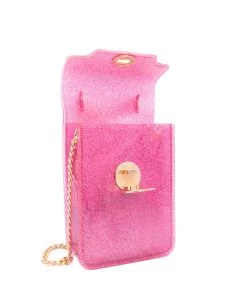 Bewaltz New Nicola Mini Crossbody Glitter Pink