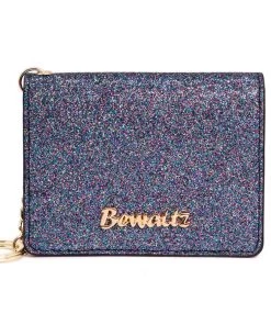 Bewaltz Mia Glitter Keychain Wallets New