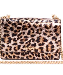 Bewaltz Stella Street Leopard Print Crossbody