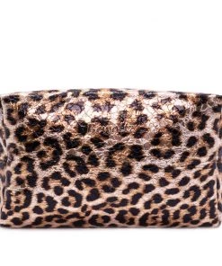 Bewaltz Leopard Print Makeup Bag New