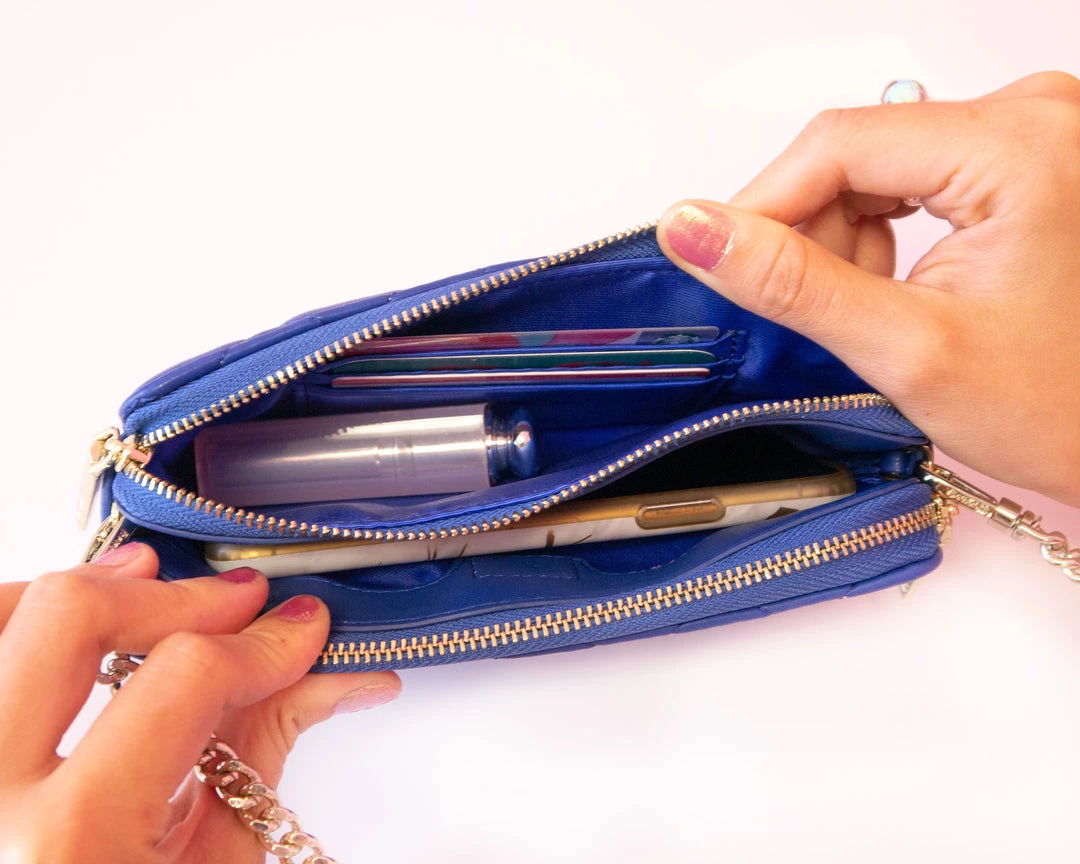 Bewaltz Quilted Wallet Crossbody New