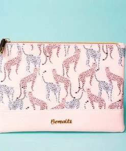 Bewaltz Pink Leopard Pouch