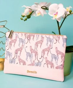 Bewaltz Pink Leopard Pouch