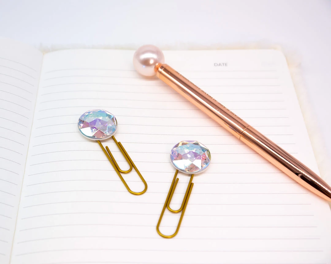 Bewaltz Stationery Diamond Paper Clips