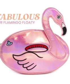 Bewaltz Fun Flamingo Floaty Party Handbag New