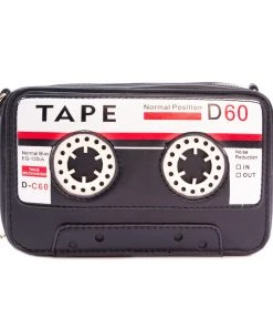 Bewaltz Play A Tune Cassette Tape Handbag New