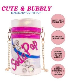 Bewaltz Fizzy Bubble Soda Can Handbag
