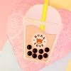 Bewaltz Bobalicious Milk Tea Handbag New