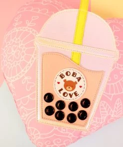 Bewaltz Bobalicious Milk Tea Handbag New