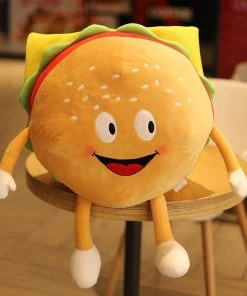 Bewaltz Hamburger Plushie New
