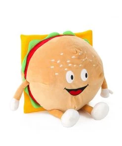 Bewaltz Hamburger Plushie New