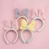 Bewaltz Soft Plush Bow Headband Set 1 - 4 Pieces New