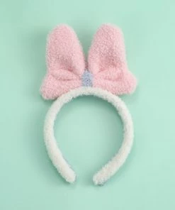 Bewaltz Soft Plush Bow Headband Set 1 - 4 Pieces New