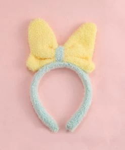 Bewaltz Soft Plush Bow Headband Set 1 - 4 Pieces New