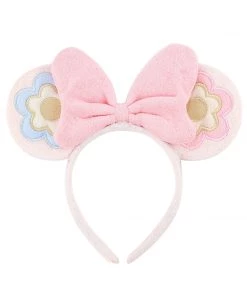 Bewaltz New Soft Plush Bow With Ears Headband Set 2 - 4 Pieces