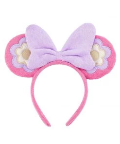 Bewaltz New Soft Plush Bow With Ears Headband Set 2 - 4 Pieces