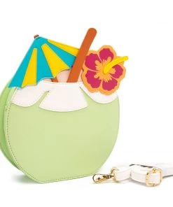 Bewaltz Sippin On A Coconut Drink Handbag