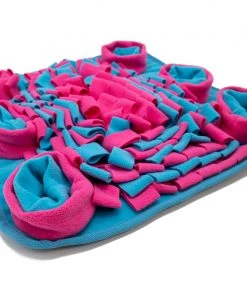 Bewaltz Pets Hot Pink & Blue Feeding Pad