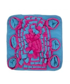 Bewaltz Pets Hot Pink & Blue Feeding Pad