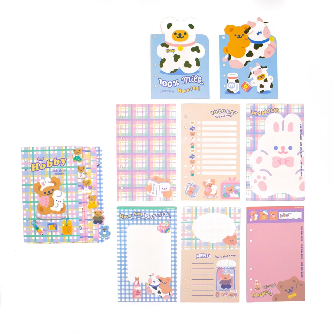 Bewaltz Cute Bear Planner - Snack Time New