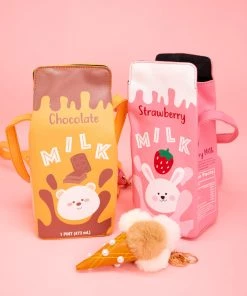 Bewaltz Novelty Bags Strawberry Milk Handbag