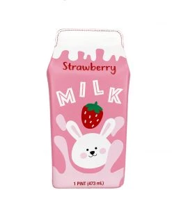 Bewaltz Novelty Bags Strawberry Milk Handbag