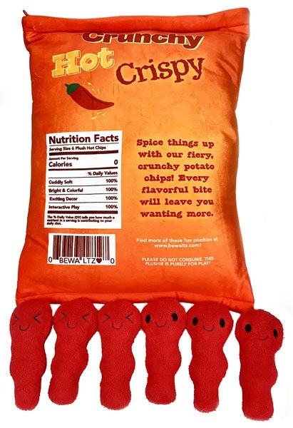 Bewaltz Mini Plushies - Red Hot Crisps New