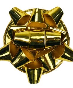 Bewaltz Bags Glitzy Gift Ribbon Handbag - Gold