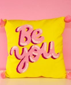 Bewaltz Decor Square Hook Pillow - Be You