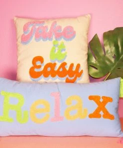 Bewaltz Square Hook Pillow - Take It Easy