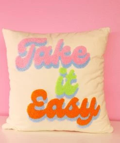 Bewaltz Square Hook Pillow - Take It Easy