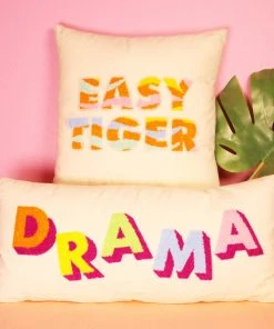 Bewaltz Decor Square Hook Pillow - Easy Tiger