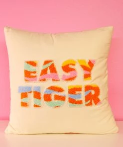 Bewaltz Decor Square Hook Pillow - Easy Tiger