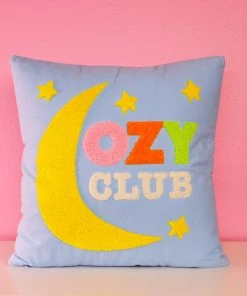 Bewaltz Square Hook Pillow - Cozy Club Decor