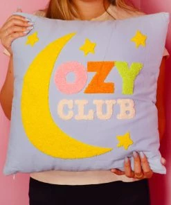 Bewaltz Square Hook Pillow - Cozy Club Decor