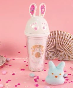 Bewaltz New Sprinkle Rabbit Tumbler - White