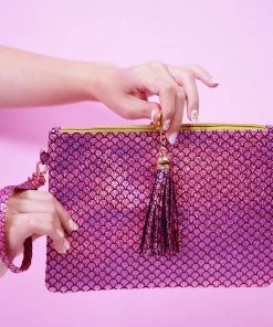 Bewaltz Mermaid Makeup Small Pouch - Pink