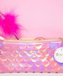 Bewaltz Stationery Boa Feather Pen - Pink