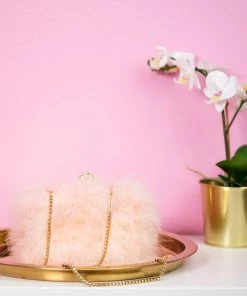 Bewaltz Sale Furry Clutch - Pink