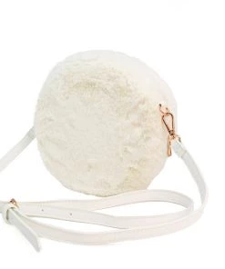Bewaltz Sale Furry Circle Crossbody Bag