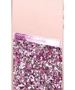 Bewaltz Phone Pocket Pink Glitter