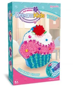 Bewaltz DIY Kids Pillow - Cupcake