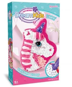 Bewaltz DIY Kids Pillow - Unicorn New