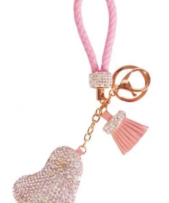 Bewaltz Diamond Charm Heart - Pink