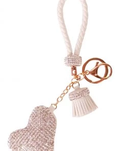 Bewaltz Diamond Charm Heart - White Accessories