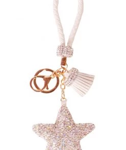 Bewaltz Diamond Charm Star - White