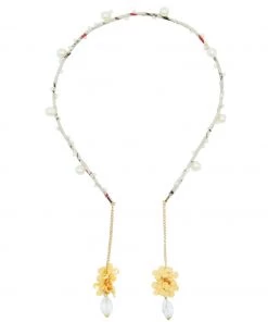 Bewaltz Accessories Earring Floral Headband - Yellow