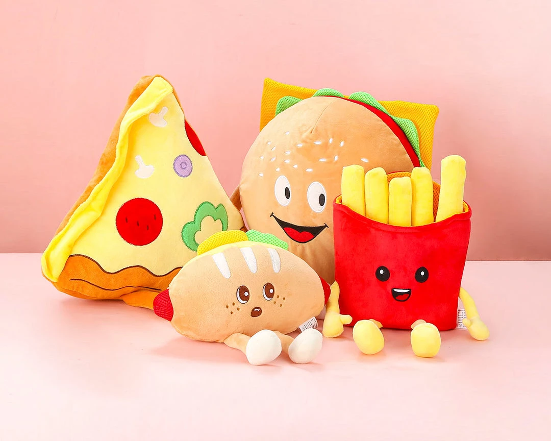 Bewaltz Hamburger Plushie New